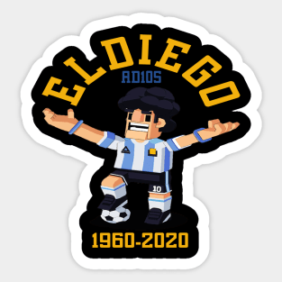 Adios Eldiego 1960-2020 Sticker